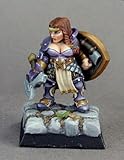 Freja Fangbreaker Dwarf Sergeant Miniature 25mm Heroic Scale Warlord Reaper Miniatures