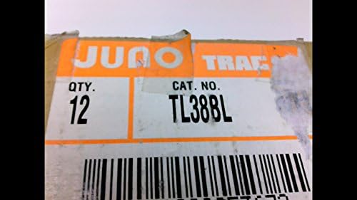 JUNO LIGHTING TL38BL - PACK OF 12 - TRAC 12 END FEED CONNECTOR TL38BL - PACK OF 12 -