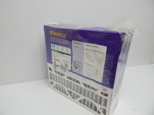 3M Filtrete SlimFit 20x25x4 AC Furnace Air Filter – MPR 1550 DP, 2-Pack, 076308871062