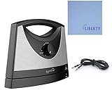 Serene Innovations Portable Wireless TV Soundbox Model - TV-SB, Rechargeable up to 8 hours of continuous use per charge