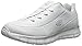 Skechers Sport Women's Elite Class Fashion Sneaker, White/Silver, 11 XW US