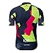 Uriah Men's Bicycle Jersey Reflective Short Sleeve with Rear Zippered Bag