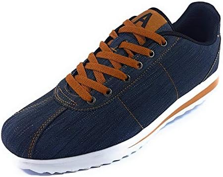 Boev's Men Sport Canvas Fashion Casual Lightweight Shoes Trainers Sneakers for Sports Jogging Road Running Tennis Fitness Walking Gym Outdoor Mens Breathables Winter Summer