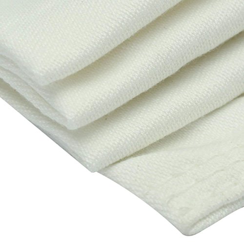 Essort Dust Bag, Polyester White Replacement Spare Leaf Blower Bag, Leaf Shredder bag, Blower Vac Handheld Bag, Polyester White Sack, Mitre Saws bag 11x44x35cm