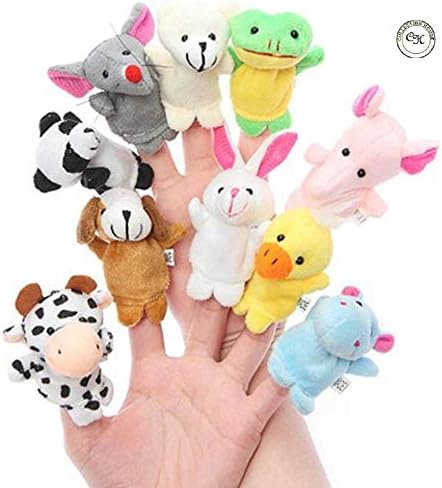 Collection House of Animal Finger Puppets - Set of 10