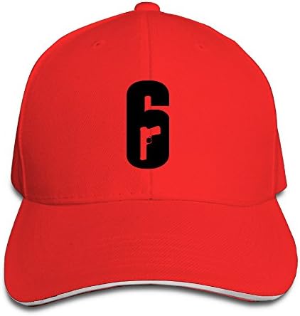 ONECAP Tom Clancy's Rainbow Six Siege Logo Adjustable Snapback Hats Baseball Caps Sandwich Cap