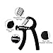Ruky Hand Grip Strengthener, Hand Grip Exerciser, Hand Grippers, Adjustable Resistance 22-132Lbs (10-60kg), Strength Trainer, Hand Squeezer, Forearm Grip Workout for Athletes Pianists Rock Climbers