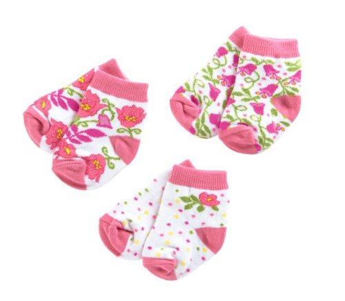 Vera Bradley Baby Socks 3 Pair 0-12M in Lilli Bell VB 12769-142
