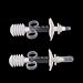 Hongfa Pet Syringe Milk Nursing Bottles Set Newborn Puppy Bottles for Nursing, Oral Syringe for Kitten Puppy,2pcs Replaceable Soft Tip