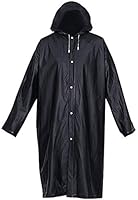 Sunta Portable Rain Poncho for Adults, Reusable Rain Ponchos with Hoods and Sleeves - Unisex Men Womens Waterproof...