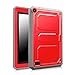 Fintie Impact Resistant Case for Amazon Fire (Previous 5th Generation, 2015 7 inch) - [CaseBot Tuatara] Rugged Unibody Hybrid Full Protective Bumper Cover with Built-in Screen Protector, Red