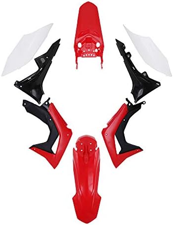 5pcs Motorcycle plastic parts Middle side panel + front fender + front side panel + rear fender + rear side panel For Honda CRF150L 2016 2017 2018 2019