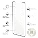 iPhone X, SONIX SEAMLESS GLASS SCREEN PROTECTOR - Deluxe Edge to Edge Premium Heavy Duty Tempered Glass for Apple (5.8