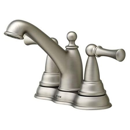 Moen 84600srn Double Handle Centerset Bathroom Faucet From The