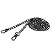 Coolcoco Luxury Fashion 43 Inches DIY Metal Shoulder Cross Body Bag Handbag Purse Replacement Chain Strap Set with Buckles (Gold Silver Black/Set)