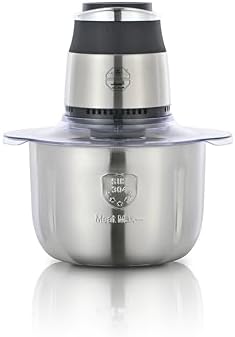 ALSAIF 800W Electric Vegetable Chopper with Stainless Steel Bowl