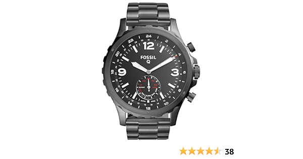 Fossil - Reloj Inteligente Q Nate con Correa de Acero Inoxidable Bronce  para Hombre FTW1160 : Amazon.es: Relojes
