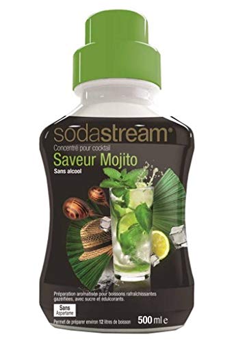 Sodastream Pack Sodastream Concentra © Für Cocktail Mojito Geschmack ohne Alkohol 500 ml (3er-Pack)