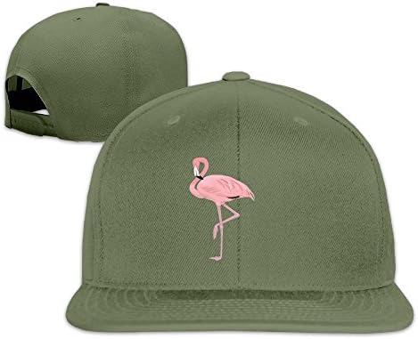 TTINTZ Pink Flamingo Design Adjustable Flat Baseball Cap/Hat For Unisex