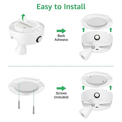 Olafus 4 Pack LED Spotlight, 200LM Wireless Accent Lights Battery Operated, Dimmable LED Puck Light with Remote, 2700K Warm White Uplight, Rotatable Art Lights for Paintings, Picture, Artwork Closet