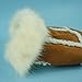 Fitwarm Faux Shearling Pet Jacket for Dog Winter Coats Hooded Clothes Brown, Small