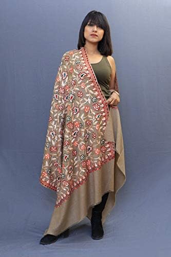 Kashmirvilla Shawl With Amazing All Over Jaal Is A Perfect Blend On Comfort And Taste