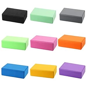 Evaliana Yoga Block EVA Foam Soft Workout Brick Pilates Fitness Exercise Gym