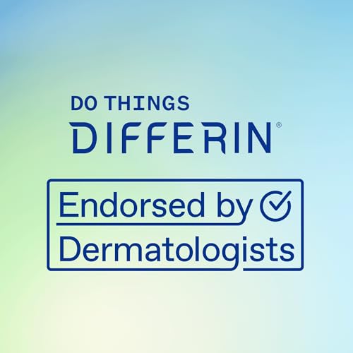 Differin Acne Face Wash with 5% Benzoyl Peroxide, Daily Deep Cleanser by the makers of Differin Gel, Gentle Skin Care for Acne Prone Sensitive Skin, 4 oz (Packaging May Vary)
