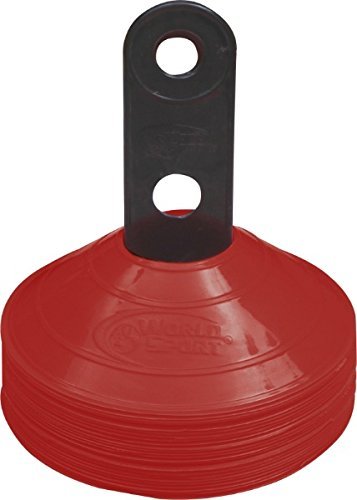 World Sport Disc Cones Red