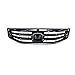 CarPartsDepot Front Grille Grill Insert Black w/o Grill Molding Trim Compatible With Honda 2011-2012 Accord Sedan 4-Door HO1200203 71121TA0A11