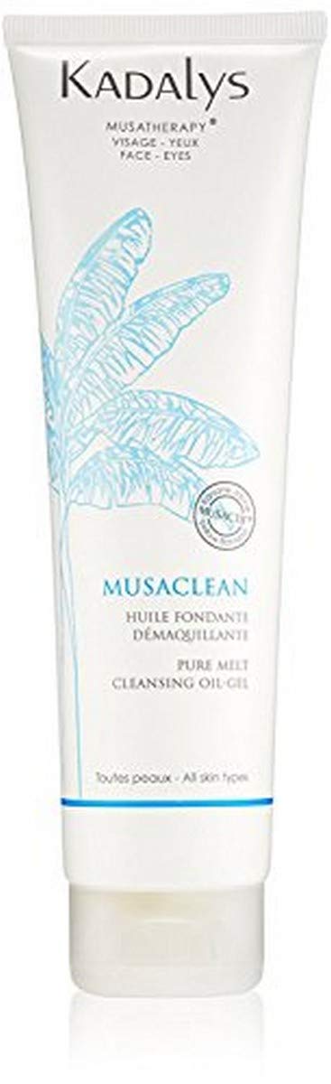 KADALYS Musaclean Pure Melt Cleansing Oil Gel - Organic - Yellow Banana, 150 ml