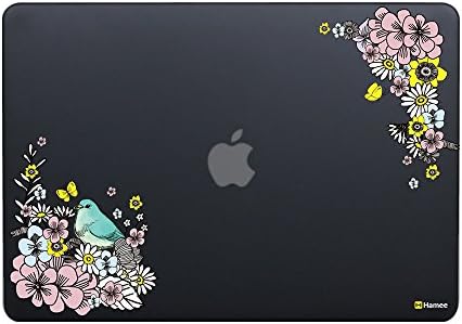 Macbook Air Cover, Hamee Original Matte Hard Hybrid Slim Fit Plastic Bumper Back Shell Case Cover for Apple Macbook Air 13(A1369/A1466)" - Bird Garden
