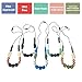 ReignDrop Baby Necklace for Mom to Wear, Silicone Necklace for Teething Pain Relief in Babies and Toddlers, Light Weight, Stylish Chewable Necklace for Boys and Girls (Sage/Peach/Ivory)