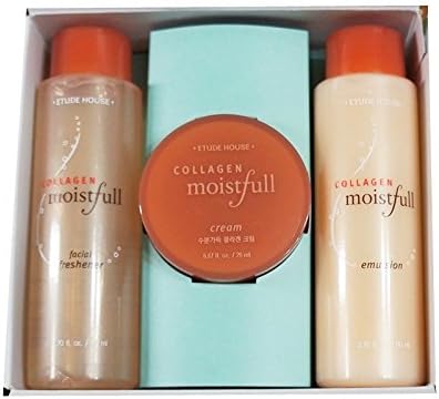 Etude House Moistfull Collagen Skin Care Sample Kit (3pcs) New Version