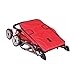 Red 4 Wheels Pet Stroller Cat Dog Cage Stroller Travel Folding Carrier 04T