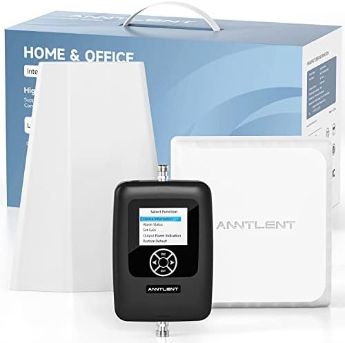 Anntlent Cell Phone Signal Booster for Home & Office | Boosts 5G 4G LTE