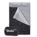 Otdair Double Sleeping Bag with Pillows/2 Person Waterproof Lightweight Portable Sleeping Bag for Camping, Backpacking, Hiking Black,Travel