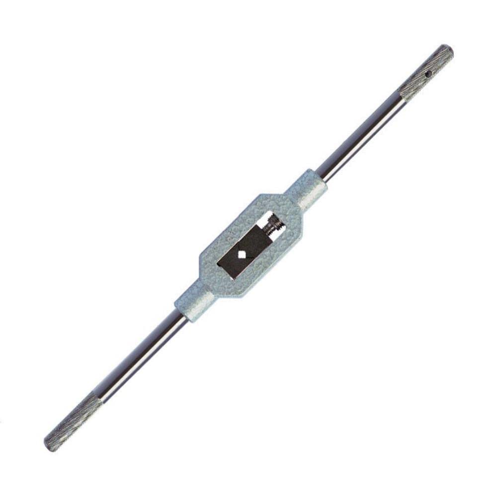 Ruko Die-Cast Zinc Housing Adjustable Tap Wrench, DIN 1814, Bright Finish, M 19 - M 38 Nominal Thread Size, Size 6, 1000.0 mm Length, R241106