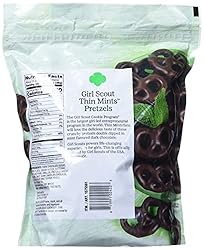 Girl Scout Thin Mints Pretzels 100% Real Dark