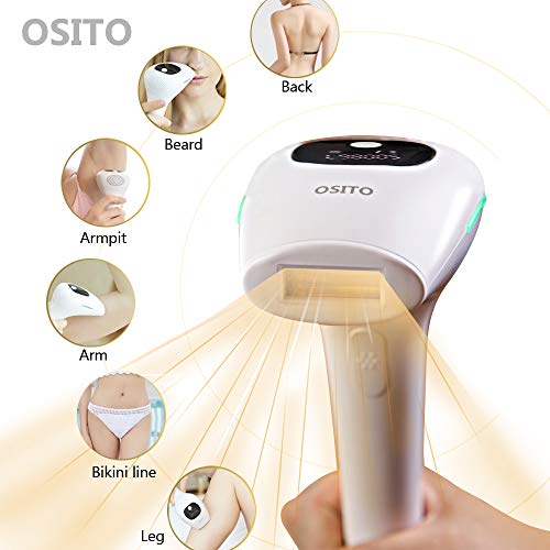 IPL Permanent Hair Removal for Women (500000 Flashes) - Painless - Skin Sensor - Laser Hair Removal Devices for Women Home Use, Remove hair for Face & Body & Bikini