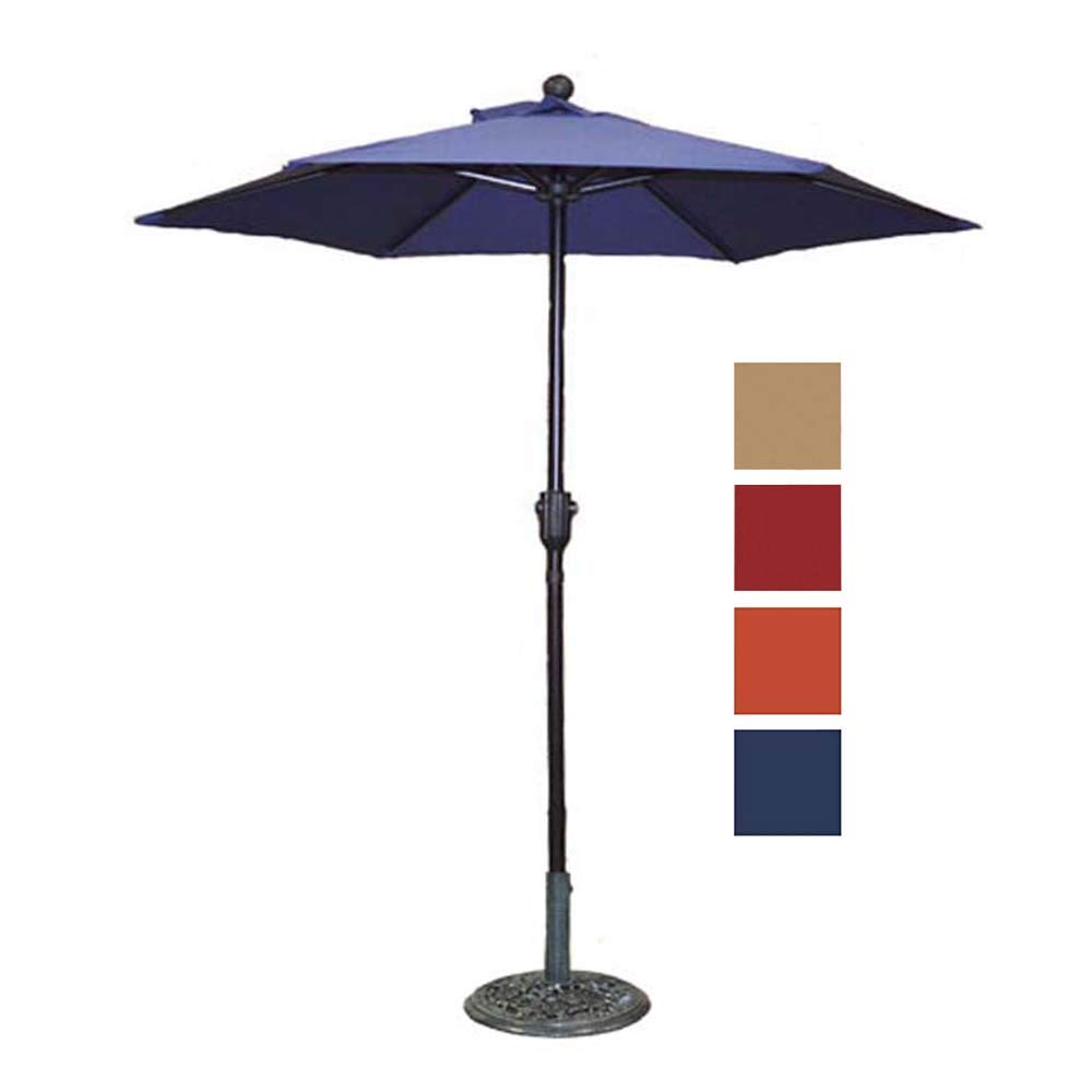 Patio Umbrella Outdoor Table Umbrella with 6 Sturdy Ribs