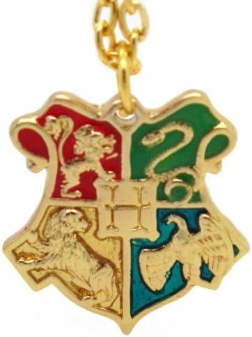 Harry Potter Hogwarts Badge Pendant Necklace,Harry Potter Necklace for Boys,Girls