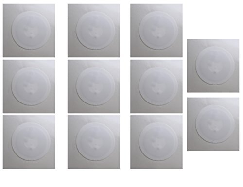NTAG215 NTAG 215 25mm NFC Stickers Works with TagMo (Android) and Placiibo (iOS) and all NFC Applications (11 Stickers)