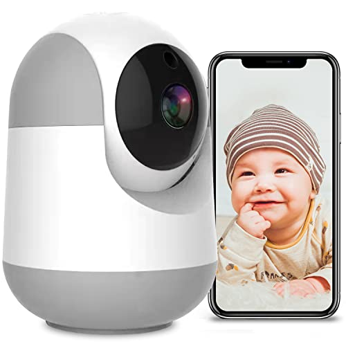 XVIM Wireless Security Camera, 1080P PTZ Home Security Camera, Pan 355