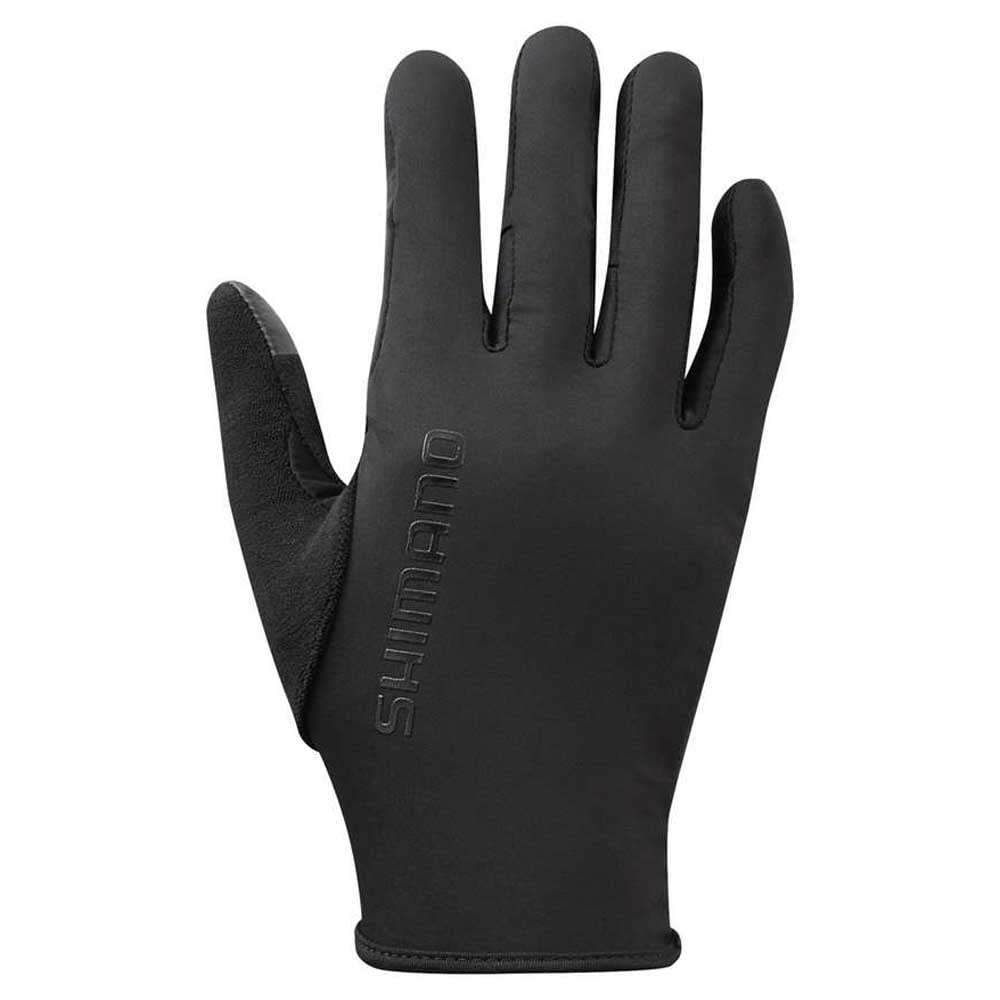 Shimano Clothing Unisex Windbreak Race Glove, Black, Size M