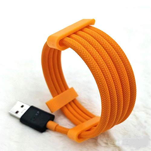 T3S Warp Charge Type-C Cable 5V 6A Warp Charger Cable Nylon Braided USB C Dash Charging Cable Compatible with Mclaren On