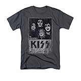 Distressed Concert Poster -- KISS Band Adult T-Shirt