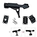 Power Lock Rod Holder with 2 Side Mounts Adjustable Boat Fishing Rod Racks SHADDOCK FISHING (2PCS 04# Multi-Positional Mounting)