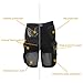 3D Butt Pads,Protective Padded Shorts for Snowboarding Gear,Impact Shorts Protection Hip Butt and Tailbone Pad for Skiing Skating Black