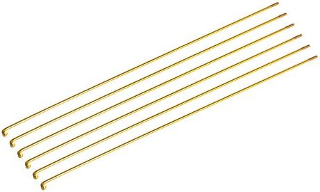 Bicycle Spokes Mountain Bike Steel Spokes Bike Spokes Mountain Bike Spokes 36Pcs/Set (Golden, 259)